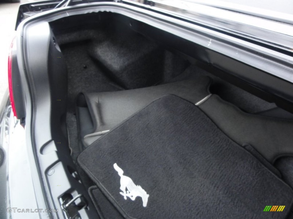2007 Mustang GT Premium Convertible - Black / Black/Dove Accent photo #24