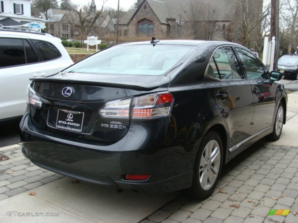 2011 HS 250h Hybrid Premium - Smoky Granite Mica / Gray/Brown Walnut photo #4