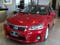 2011 Matador Red Mica Lexus CT 200h Hybrid Premium  photo #1