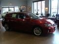 2011 Matador Red Mica Lexus CT 200h Hybrid Premium  photo #3