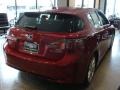 2011 Matador Red Mica Lexus CT 200h Hybrid Premium  photo #4