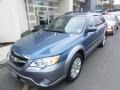 2009 Newport Blue Pearl Subaru Outback 2.5i Limited Wagon  photo #1