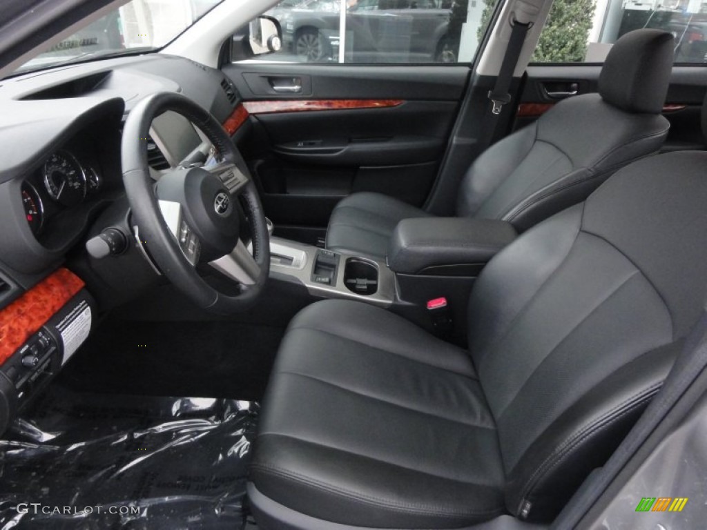 Off Black Interior 2010 Subaru Legacy 3.6R Limited Sedan Photo #59949970