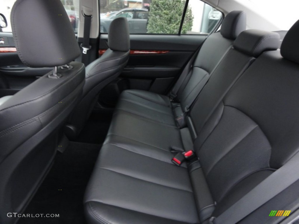 Off Black Interior 2010 Subaru Legacy 3.6R Limited Sedan Photo #59949980