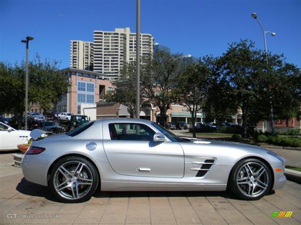 Iridium Silver Metallic 2011 Mercedes-Benz SLS AMG Exterior Photo #59950551