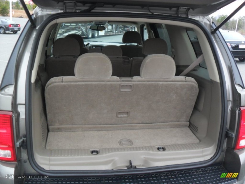 2004 Explorer XLT 4x4 - Mineral Grey Metallic / Medium Parchment photo #17