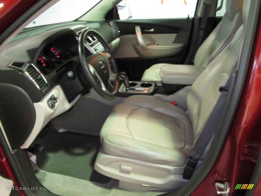 2009 Acadia SLT - Red Jewel / Light Titanium photo #13