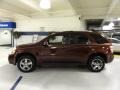 2008 Deep Ruby Red Metallic Chevrolet Equinox LT AWD  photo #10