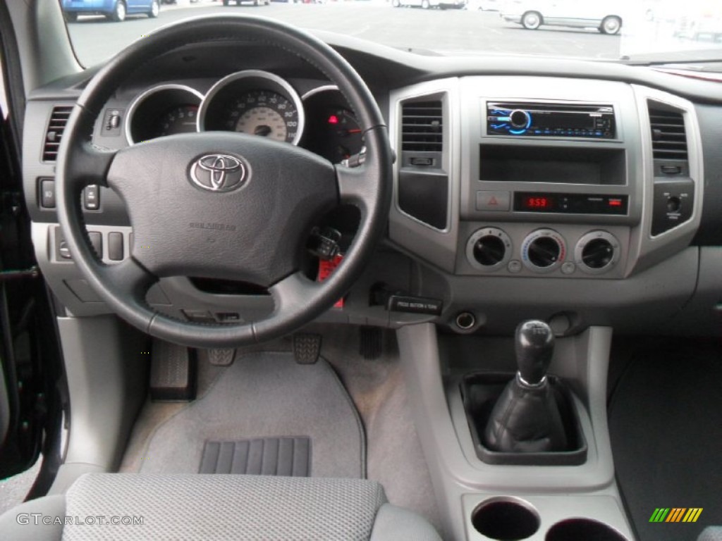 2007 Toyota Tacoma V6 PreRunner TRD Access Cab Graphite Gray Dashboard Photo #59953562