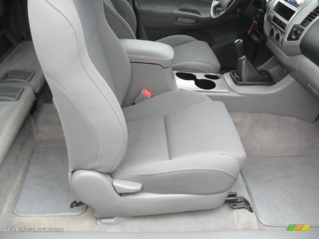 Graphite Gray Interior 2007 Toyota Tacoma V6 PreRunner TRD Access Cab Photo #59953604