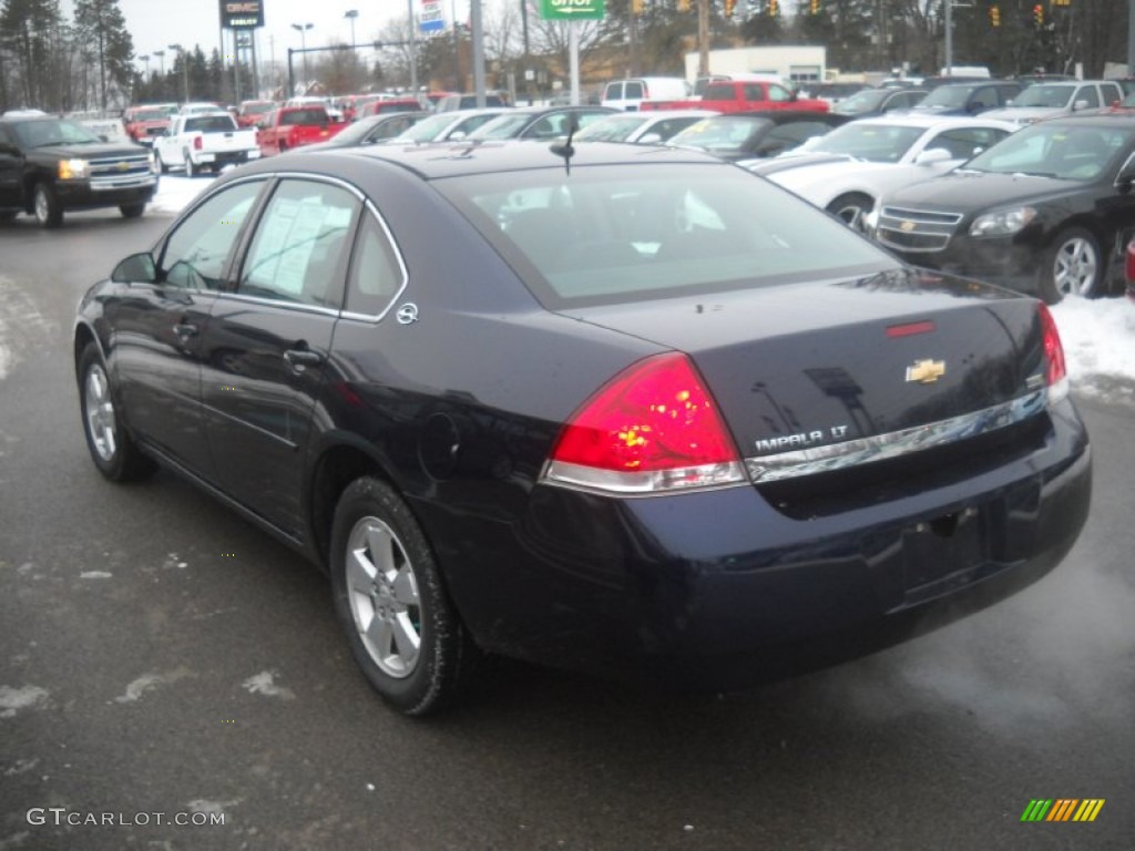 2007 Impala LT - Imperial Blue Metallic / Ebony Black photo #5