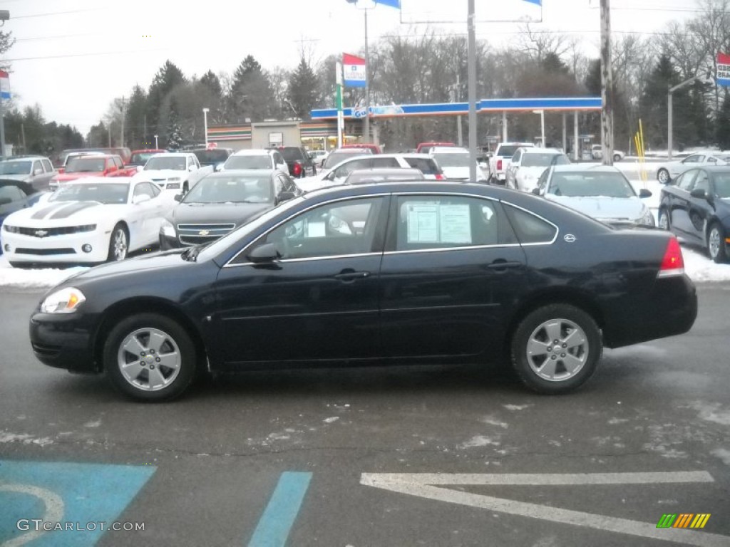 2007 Impala LT - Imperial Blue Metallic / Ebony Black photo #6