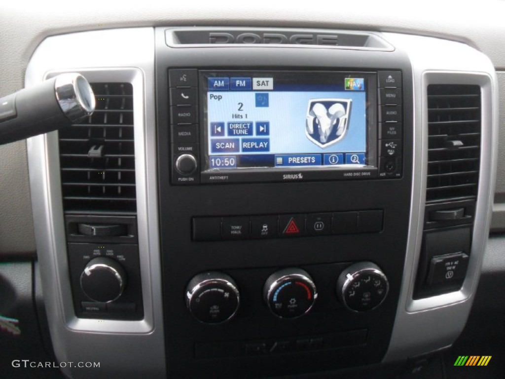 2012 Ram 1500 Big Horn Quad Cab 4x4 - True Blue Pearl / Dark Slate Gray/Medium Graystone photo #11