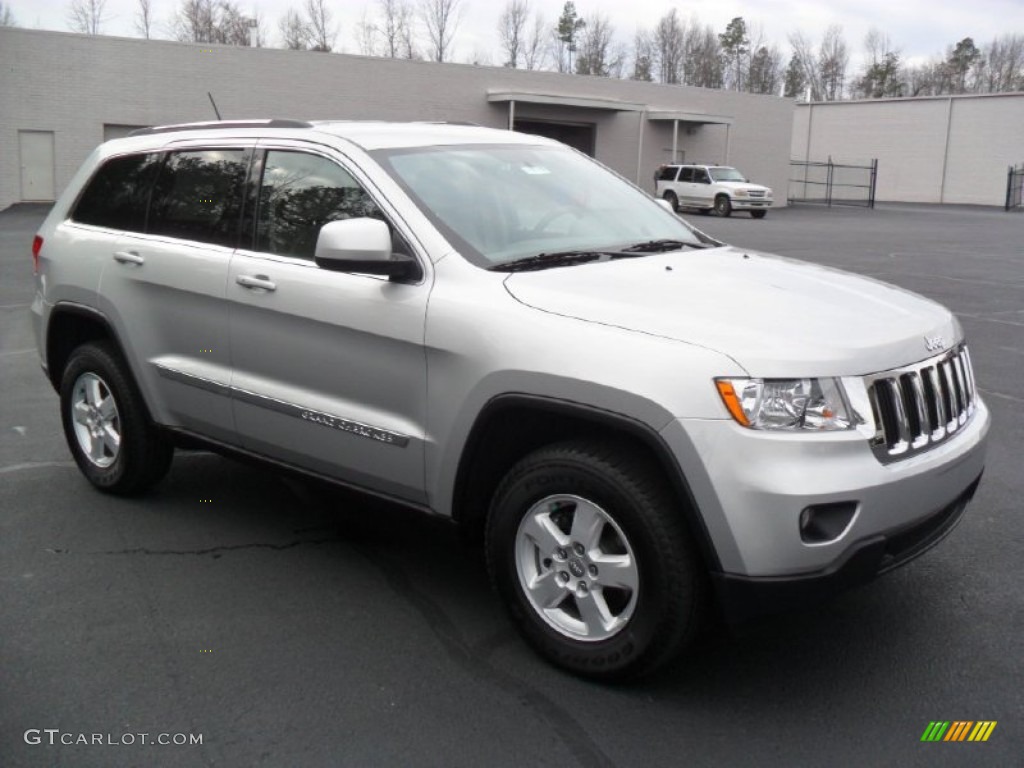 Bright Silver Metallic 2012 Jeep Grand Cherokee Laredo 4x4 Exterior Photo #59954615