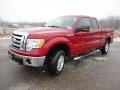 2009 Razor Red Metallic Ford F150 XLT SuperCab 4x4  photo #11