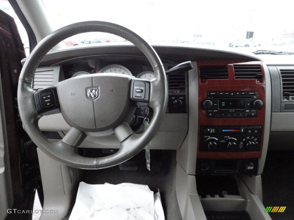 2005 Dodge Durango SLT 4x4 Medium Slate Gray Dashboard Photo #59956049