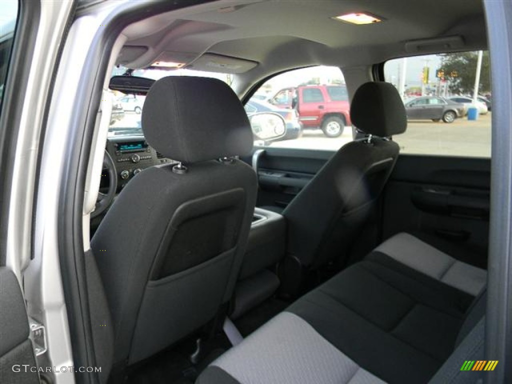 2008 Silverado 1500 LS Crew Cab - Silver Birch Metallic / Dark Titanium photo #12