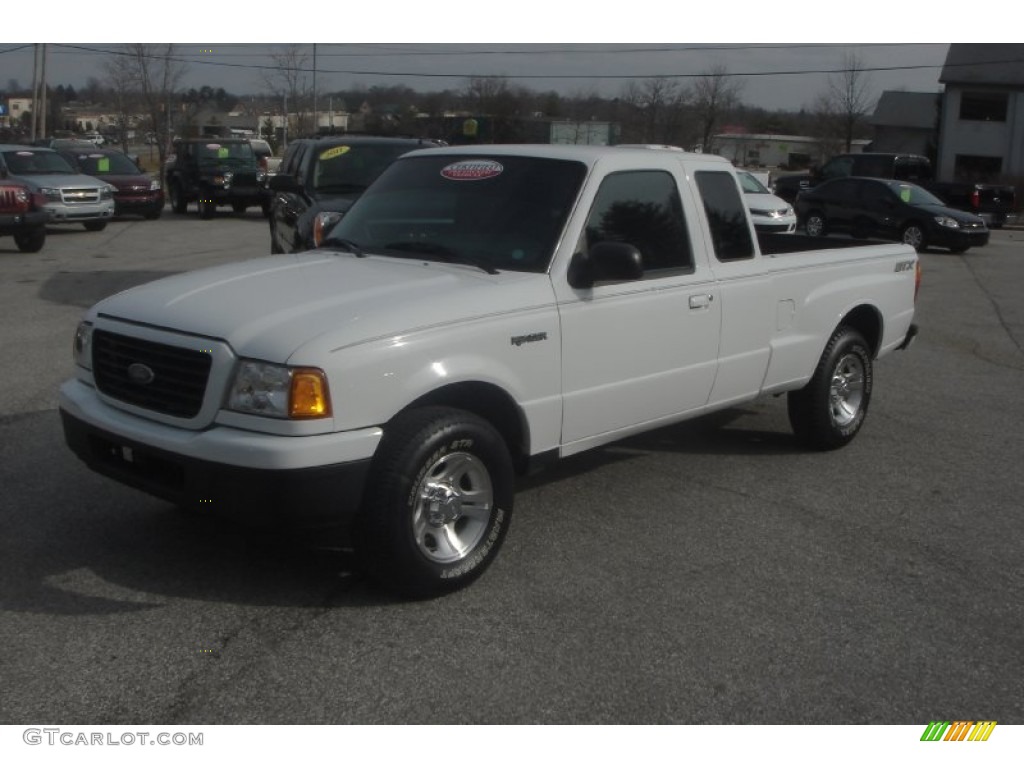 Oxford White Ford Ranger