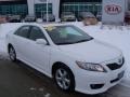 2010 Super White Toyota Camry SE  photo #1