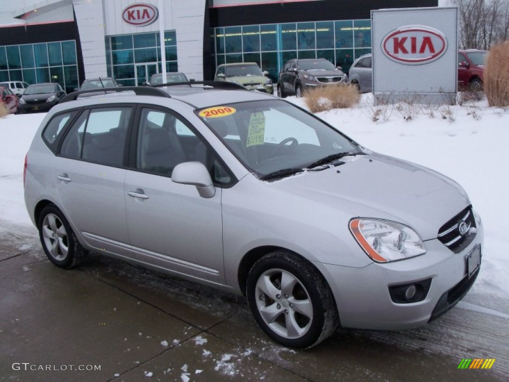 Bright Silver 2009 Kia Rondo EX V6 Exterior Photo #59957772