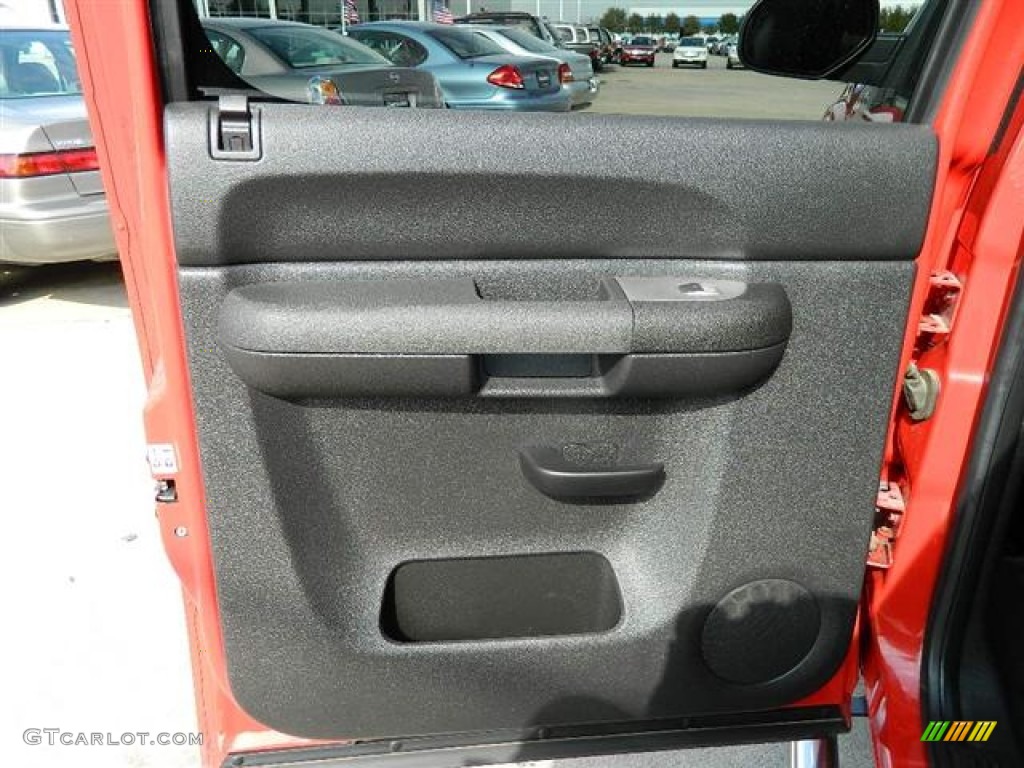 2008 Sierra 1500 SLE Crew Cab - Fire Red / Dark Titanium photo #11