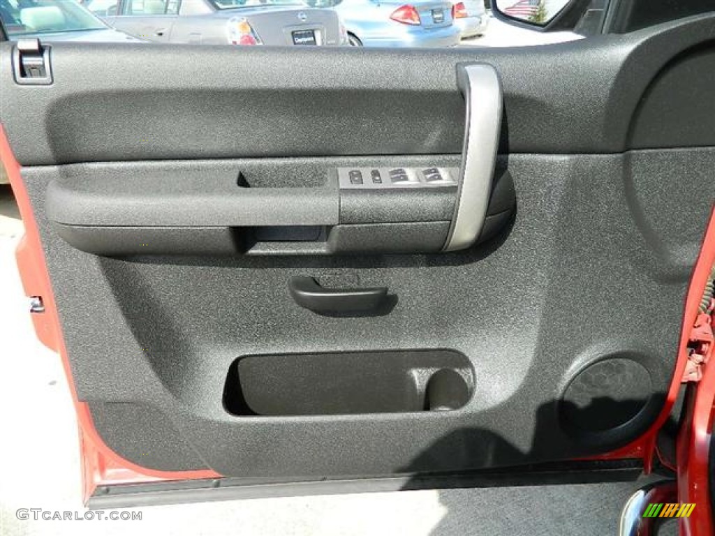 2008 Sierra 1500 SLE Crew Cab - Fire Red / Dark Titanium photo #16
