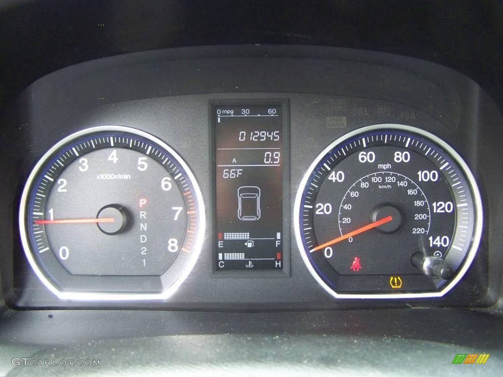 2008 CR-V EX 4WD - Glacier Blue Metallic / Gray photo #17