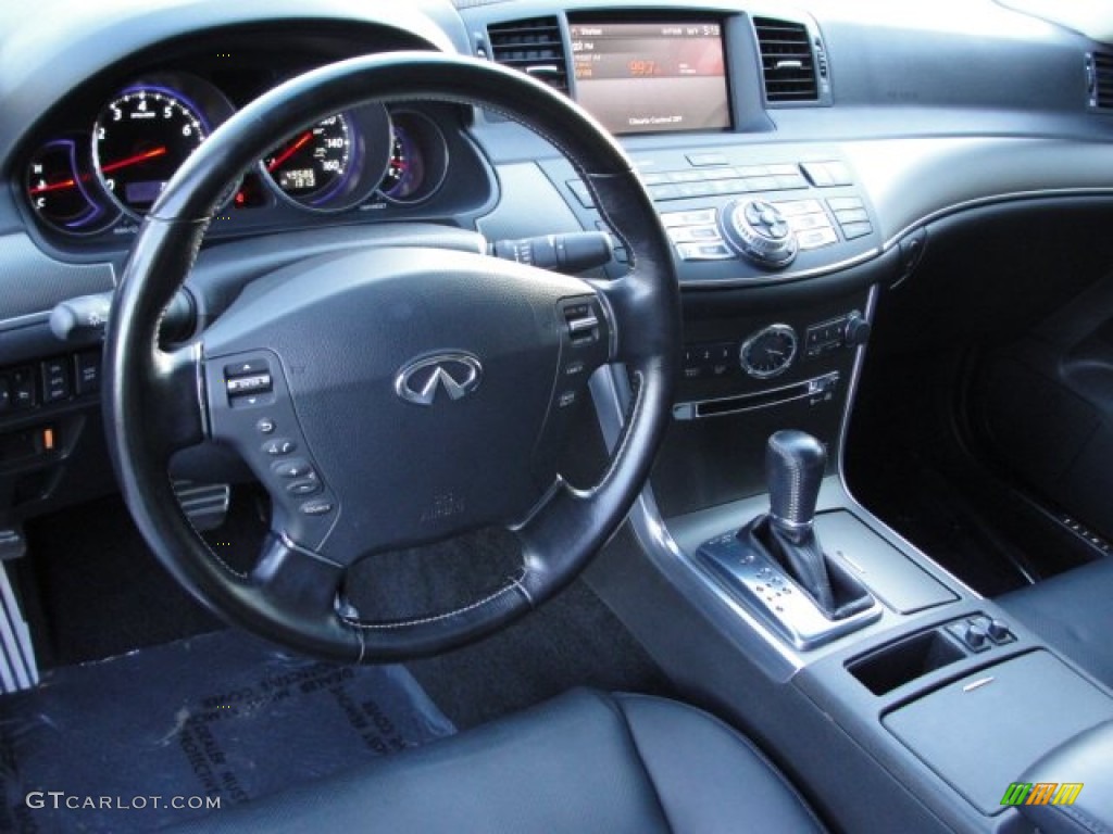 2008 Infiniti M 35 S Sedan Graphite Dashboard Photo #59958950