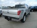 2012 Ingot Silver Metallic Ford F150 Lariat SuperCrew 4x4  photo #5