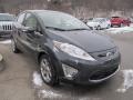 2011 Monterey Grey Metallic Ford Fiesta SES Hatchback  photo #4