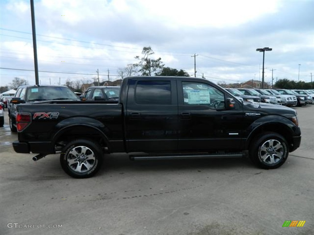 Tuxedo Black Metallic 2012 Ford F150 FX2 SuperCrew Exterior Photo #59960634