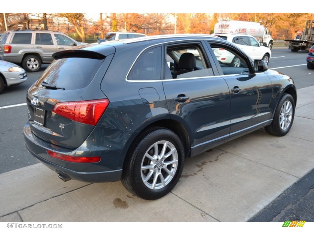 2009 Q5 3.2 Premium quattro - Meteor Gray Pearl Effect / Black photo #5