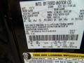 UH: Tuxedo Black Metallic 2012 Ford F150 FX2 SuperCrew Color Code