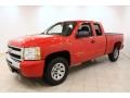 Victory Red 2011 Chevrolet Silverado 1500 LT Extended Cab 4x4 Exterior