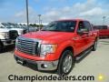 2011 Race Red Ford F150 XLT SuperCrew  photo #1