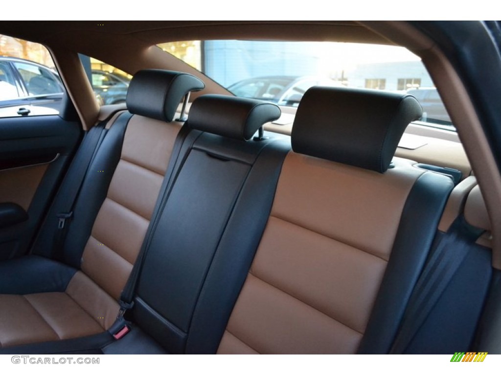 Amaretto/Black Interior 2009 Audi A6 3.0T quattro Sedan Photo #59961445