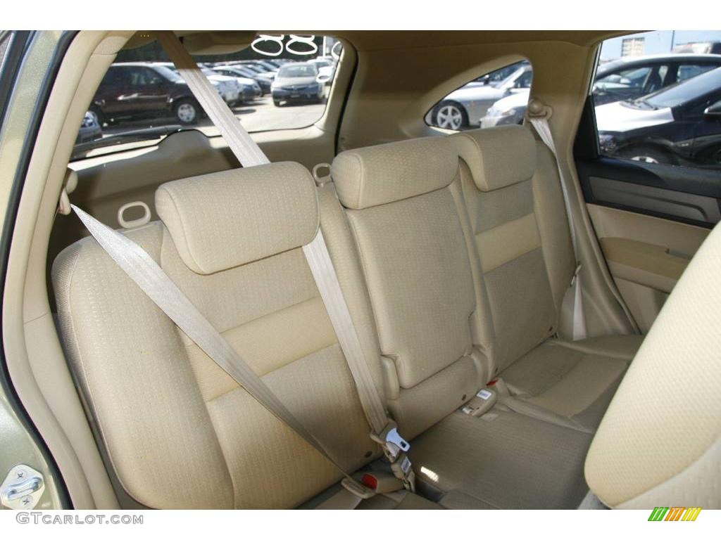 2008 CR-V EX 4WD - Green Tea Metallic / Ivory photo #13