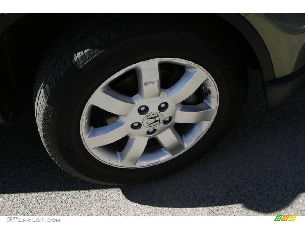 2008 CR-V EX 4WD - Green Tea Metallic / Ivory photo #21