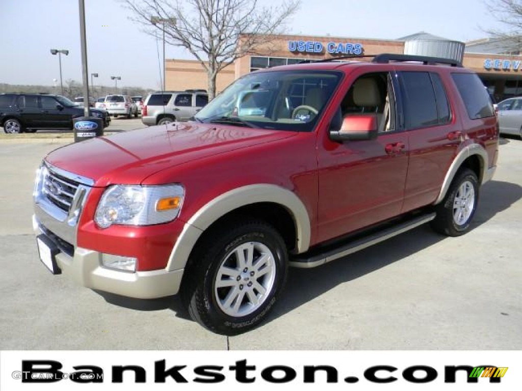 Sangria Red Metallic Ford Explorer