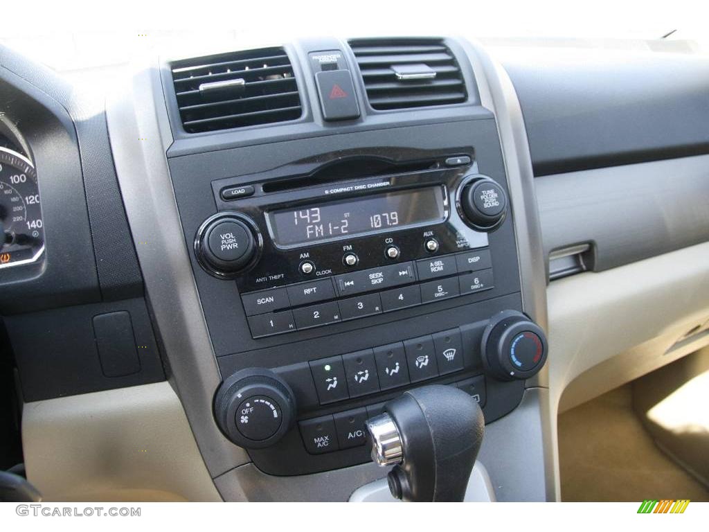 2008 CR-V EX 4WD - Green Tea Metallic / Ivory photo #23