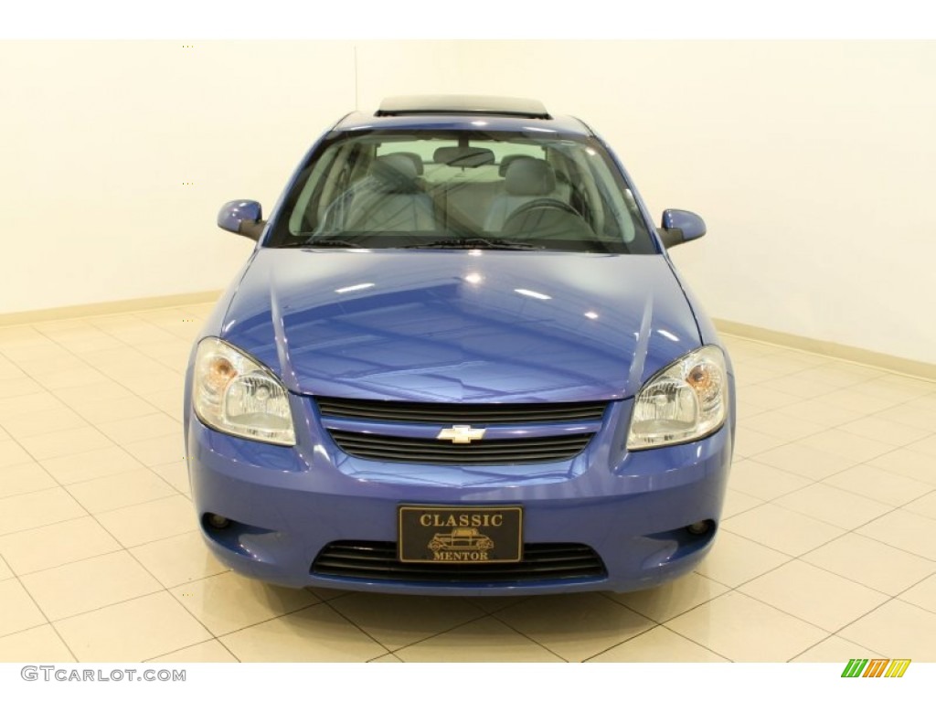 2008 Cobalt Sport Sedan - Blue Flash Metallic / Gray photo #2