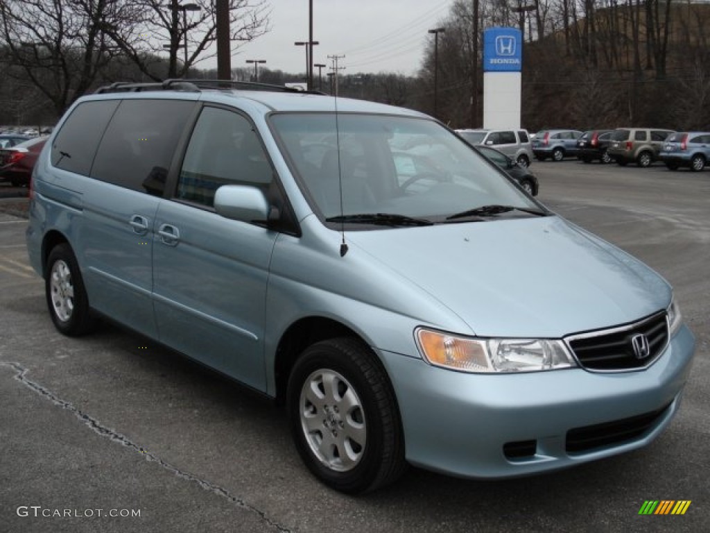 2003 Odyssey EX-L - Havasu Blue Metallic / Quartz photo #3