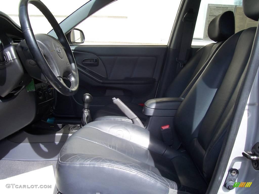 2002 Elantra GT Hatchback - Silver Pewter / Dark Gray photo #9