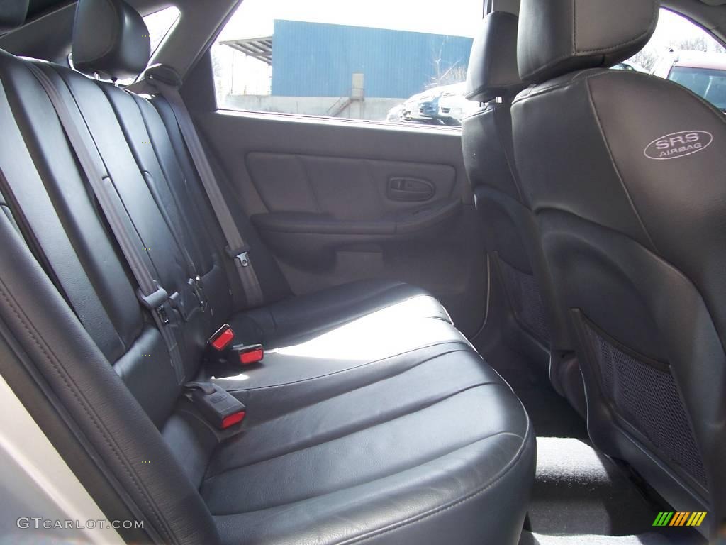 2002 Elantra GT Hatchback - Silver Pewter / Dark Gray photo #12