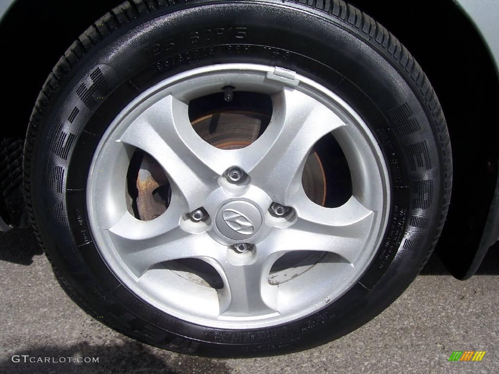 2002 Elantra GT Hatchback - Silver Pewter / Dark Gray photo #18