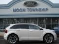2012 White Platinum Metallic Tri-Coat Ford Edge Sport AWD  photo #1