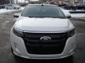 2012 White Platinum Metallic Tri-Coat Ford Edge Sport AWD  photo #3