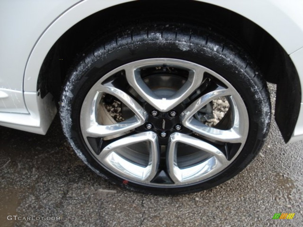 2012 Edge Sport AWD - White Platinum Metallic Tri-Coat / Charcoal Black/Silver Smoke Metallic photo #9