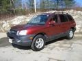 Merlot Red - Santa Fe LX 4WD Photo No. 8