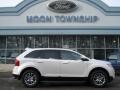2012 White Platinum Metallic Tri-Coat Ford Edge SEL  photo #1